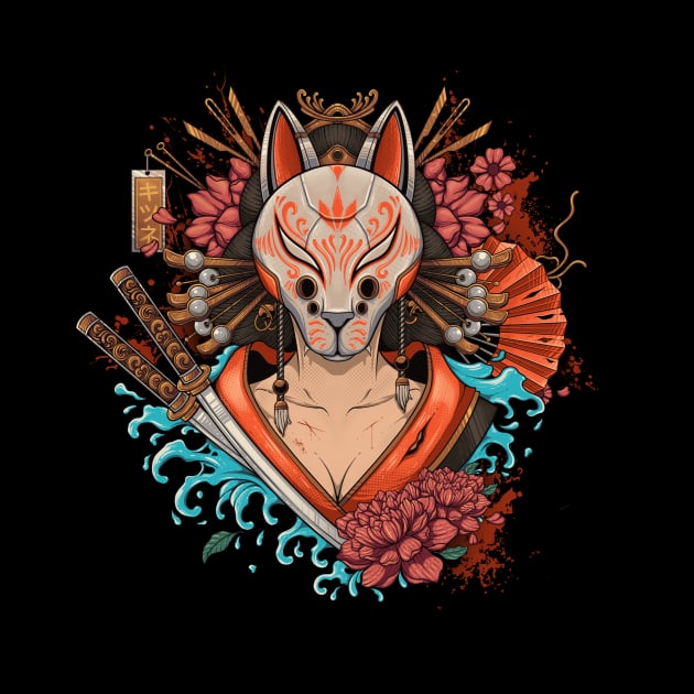 Kitsune by tegaart