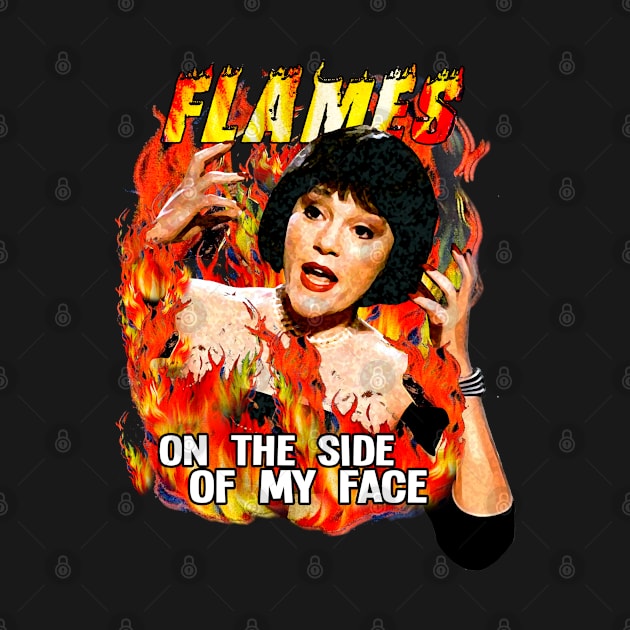 Flames on the side of my face popular by RAINYDROP