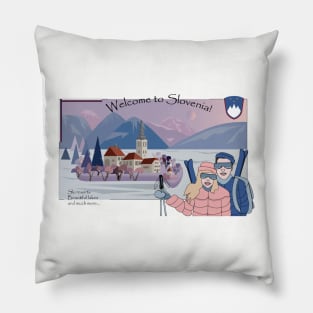 Winter vacation Pillow