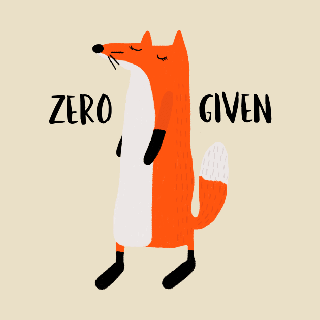 Zero Fox Given by Dreamy Panda Designs