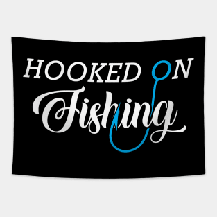 Fishing - Hooked on fishing Tapestry