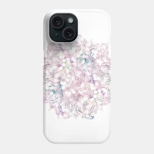 Pretty Metallic Mandala IV Phone Case