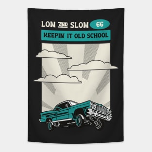 Low and slow classic lowrider Tapestry