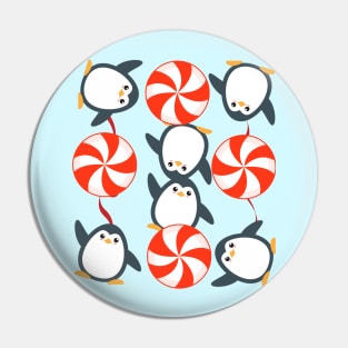 Peppermints & penguins Pin