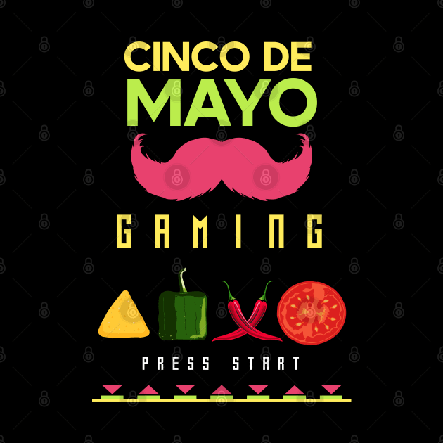 Cinco de mayo gaming fiesta by HCreatives