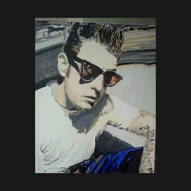 Mike Ness by Mike Nesloney Art