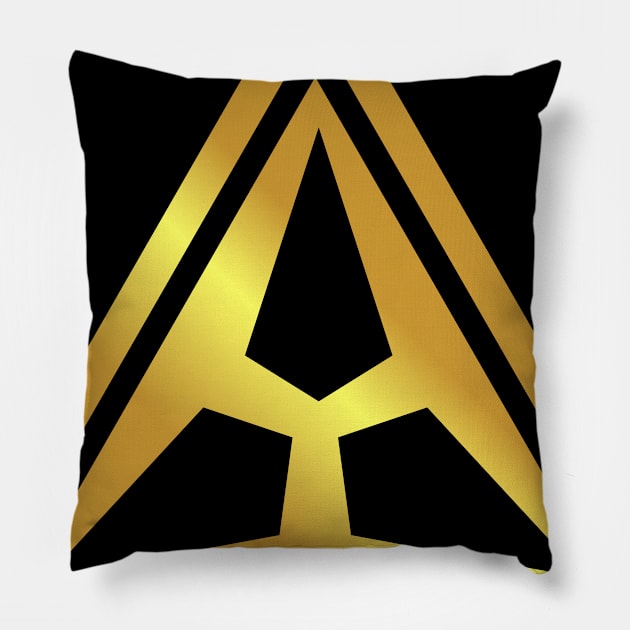 piramida triad Pillow by juninikmat