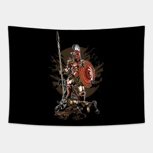 Sparta warrior Tapestry
