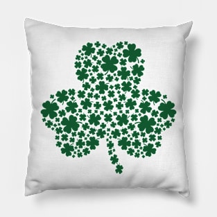 Shamrock St. Patrick's Day Clover 3 Pillow