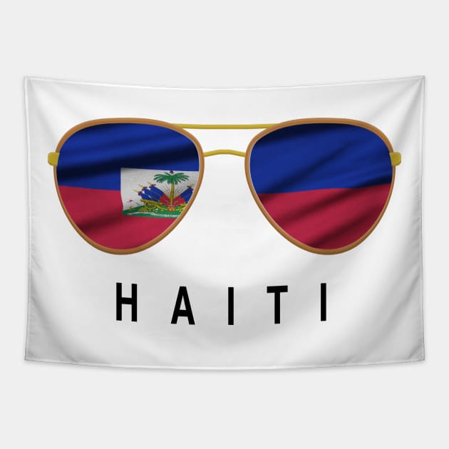 Haiti sunglasses Tapestry by JayD World