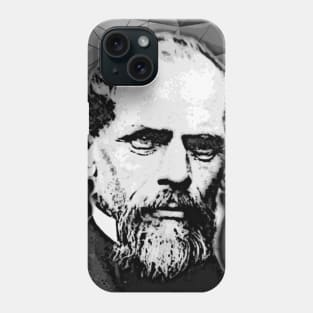 John A. Roebling Black and White Portrait | John A. Roebling Artwork 13 Phone Case