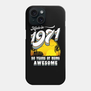 Made in 1971 All Original Parts 50 Birthday Gift Phone Case