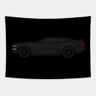 MUSTANG GT BLACK Tapestry