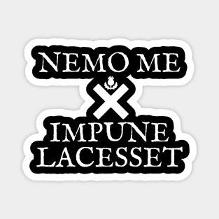 Nemo Me Impune Lacesset Jacobite Rebellion Scotland Shirt Hoodie Sweatshirt Mask Magnet