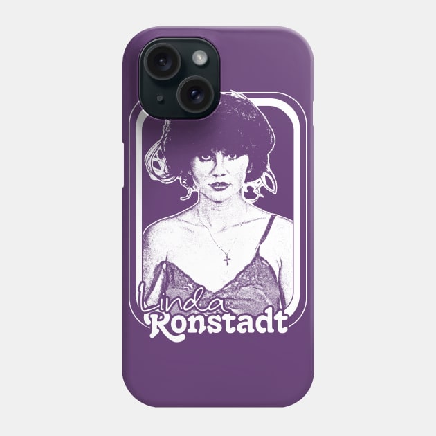 Linda Ronstadt // Original 1970s Style Fan Art Design Phone Case by DankFutura