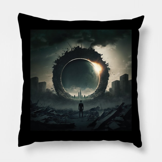 eclipse Pillow by Trontee