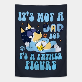 Bluey Dad, It's not a dad bod, it's a father figure Tapestry