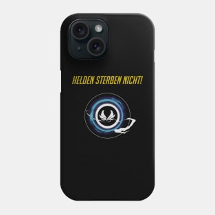 Heroes never die - German Phone Case