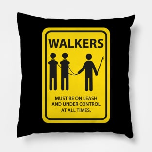 Walker Sign Pillow