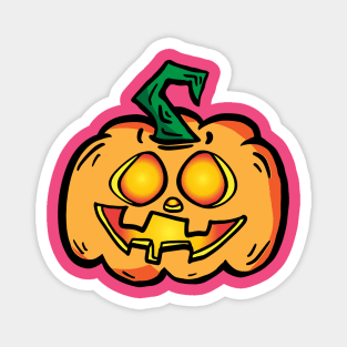 The jack o the lantern cartoon Magnet