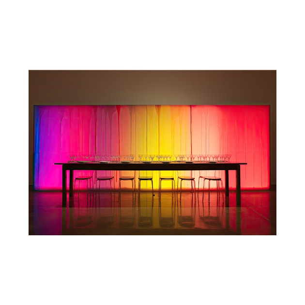 Colourful table by damnaloi