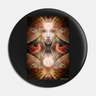 Fire goddess Pin