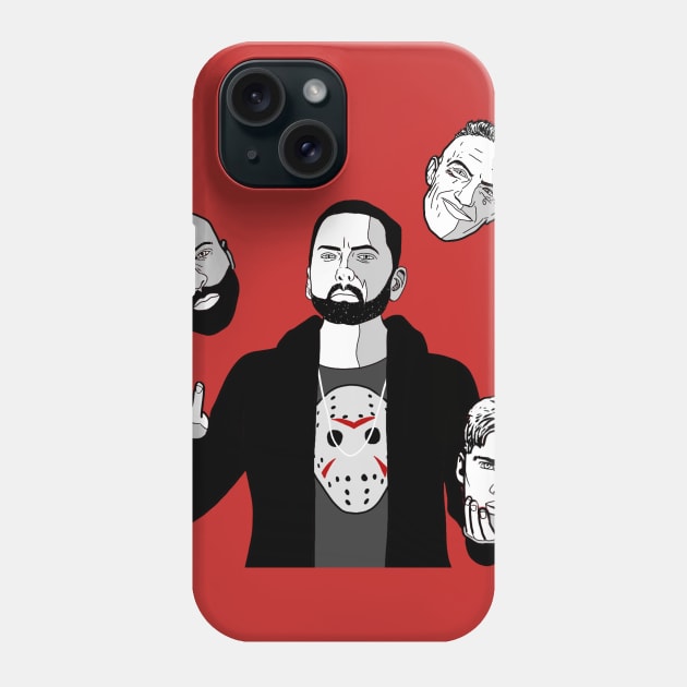 Juggling Rapper Phone Case by AndrewKennethArt