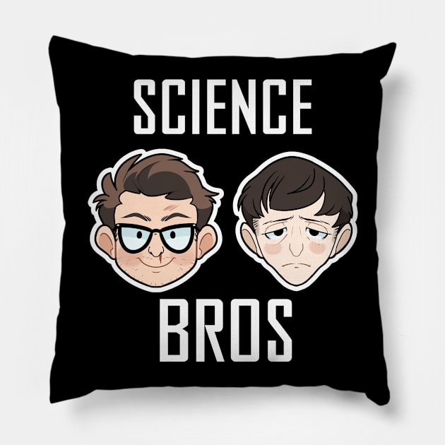 Science Bros Pillow by digitoonie