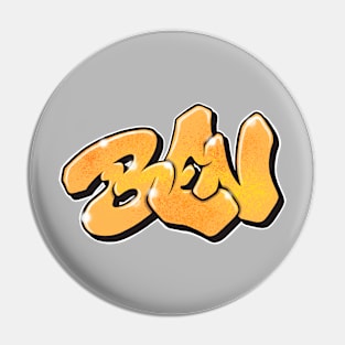 Ben - graffiti name Pin