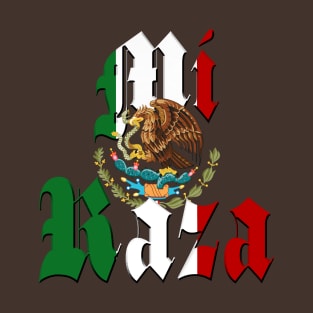 "Mi Raza" Mexican Flag T-Shirt