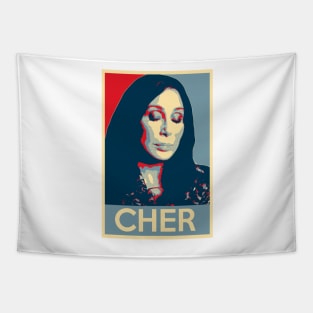 Goddess of Pop Political Poster Tapestry