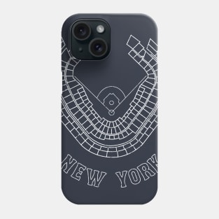 Yankee Stadium - White Phone Case