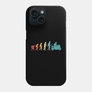 motorcycle evolution funny motorcycle gifts Phone Case