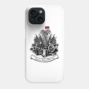 Freedom Began With Us Haitian Flag Day Independence 2023 Phone Case