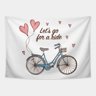 Let's Go For Ride Tapestry