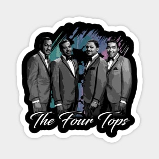 Reach Out and Dress Up The Four Band's Iconic Sound on Your Tee Magnet