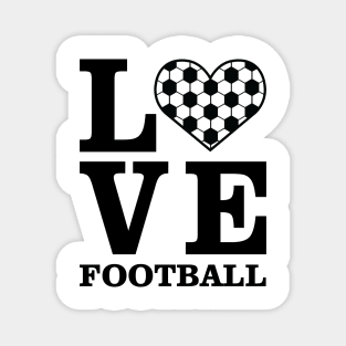 Love Soccer / Football Magnet