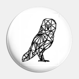 Geometric Animals : Owl Pin