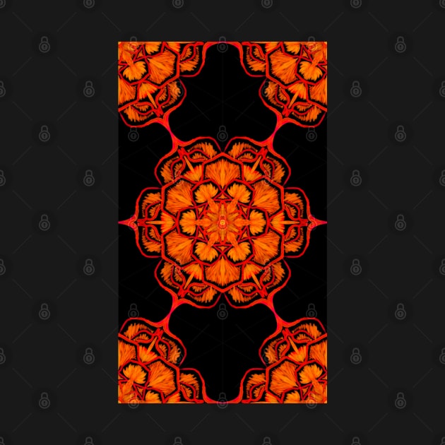 Fire Blossom Tile Pattern by Seho