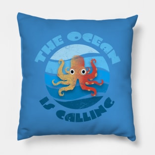 The ocean is calling Pillow