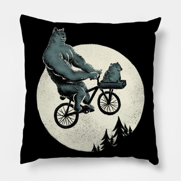 E.C. - Extra Cheems and Swole Doge | Cheems vs Doge Pillow by anycolordesigns