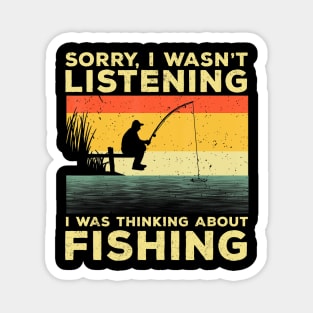 Funny Fishing Bass & Trout Fishing Fisherman Men Women Magnet