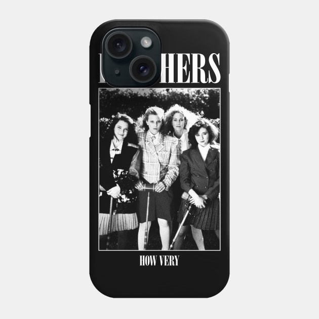 Heathers: How Very Phone Case by thespookyfog