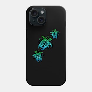 Hawaiian Honu Sea Turtles Beach Phone Case