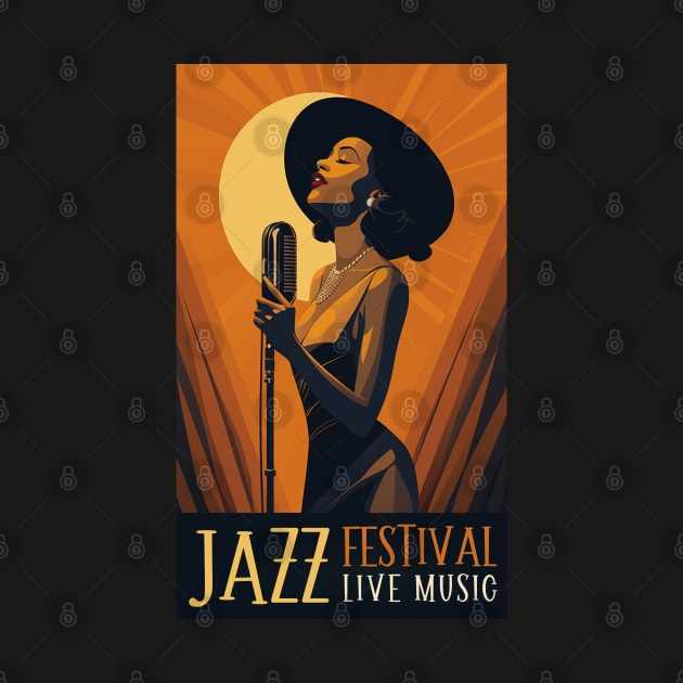 Jazz Festival Live Music by goodoldvintage