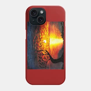 The tree and dragon Phone Case