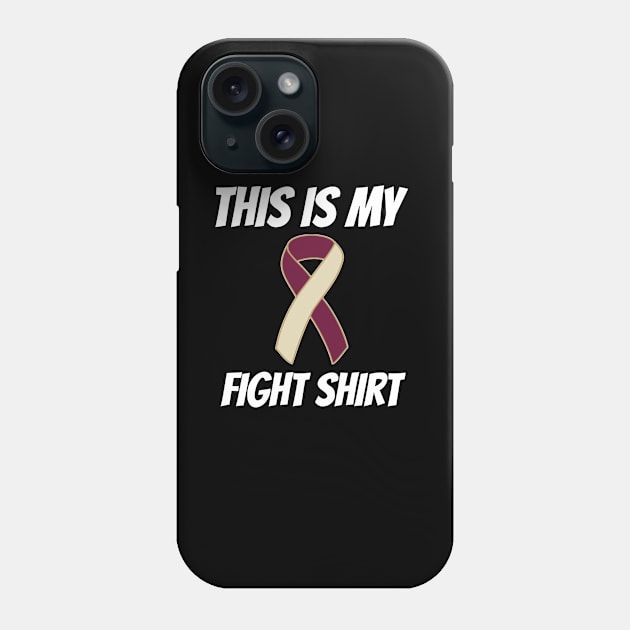 Head And Neck Cancer Phone Case by mikevdv2001
