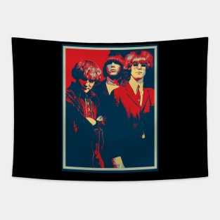 Mr. Tambourine Man Style Byrd Vintage Folk Rock Couture Collection Tapestry