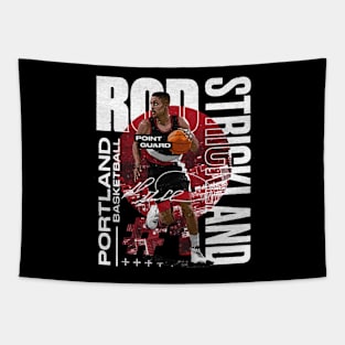 Rod Strickland Portland Graphic Tapestry