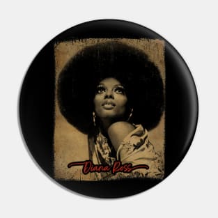 80s Classic Diana Ross Pin